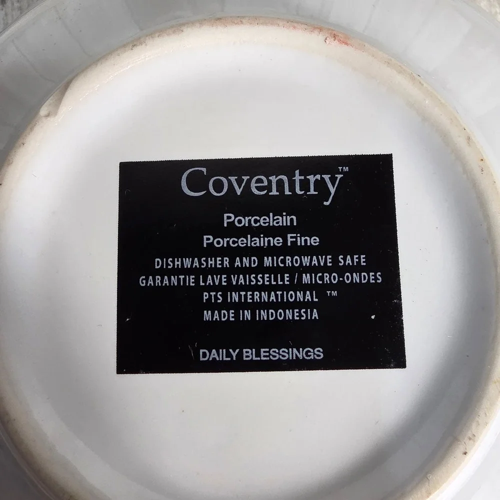 Coventry porcelain serving